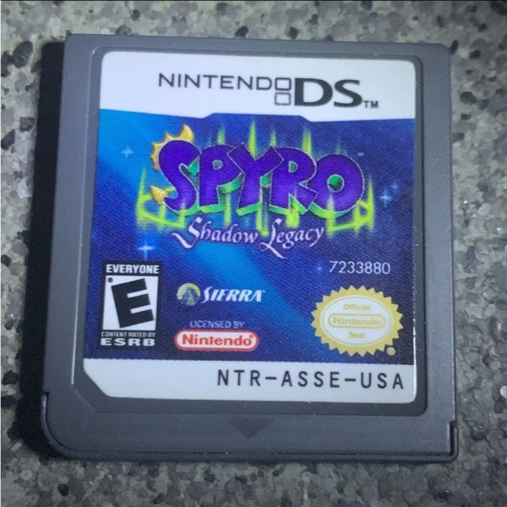 Nintendo DS Game * Spyro: Shadow Legacy Nintendo DS 2005 (Rated E)